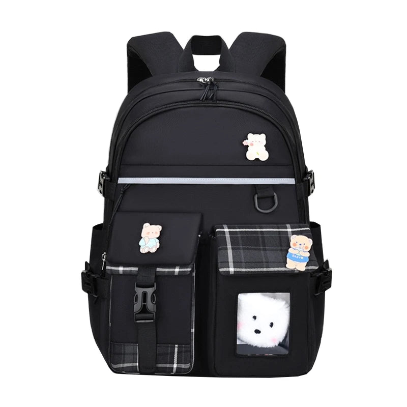 Cartoon Backpack for Girls Cute School Bag
