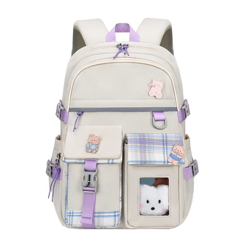 Cartoon Backpack for Girls Cute School Bag