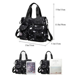Starry Sky Prints Crossbody Bag for Teacher and Nurse