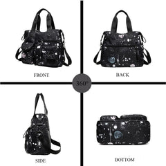 Starry Sky Prints Crossbody Bag for Teacher and Nurse