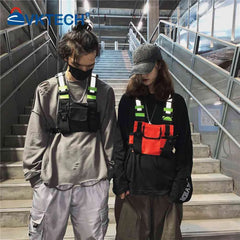 Reflective Tactical Bag Belt Bag Pouch Packs Multi-Pockets