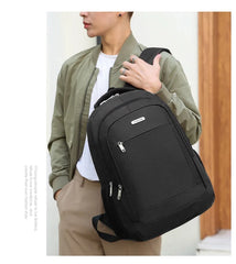 Large-Capacity Waterproof Backpack for Business and School