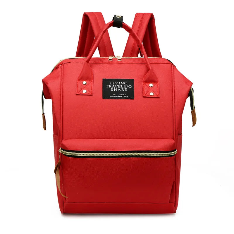 Large Capacity Mom Backpack for Baby Products Toys Diapers