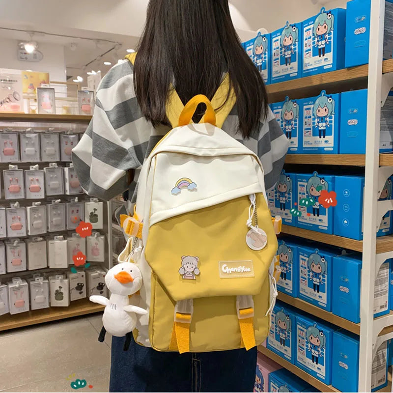 Large Capacity Women Backpack Travel Rucksack Schoolbag Laptop Backpacks