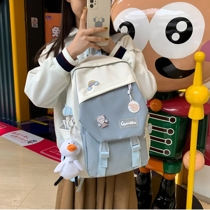 Large Capacity Women Backpack Travel Rucksack Schoolbag Laptop Backpacks