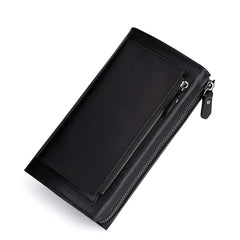 Retro Style Leather Handbag for Business Travel