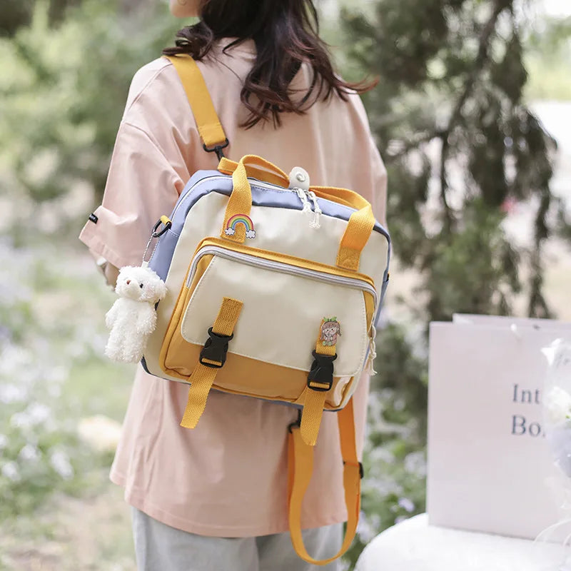 Portable Schoolbag Primary School Students One-shoulder Backpack