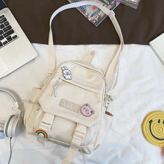 Small Backpack Women Ins Tooling School Bag Teenage Girls