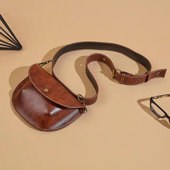 Women Leather Belt Bag Phone Pouch Fanny Pack Waist Pack Heuptas