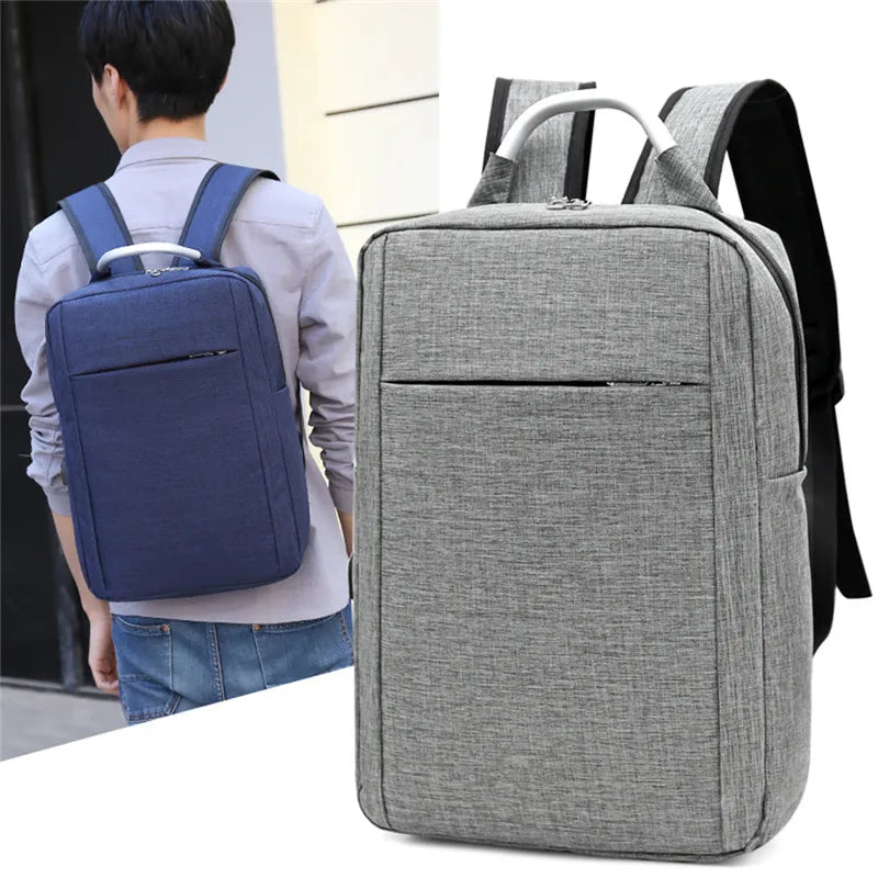 Anti-theft USB Backpack Laptop Travel Bag