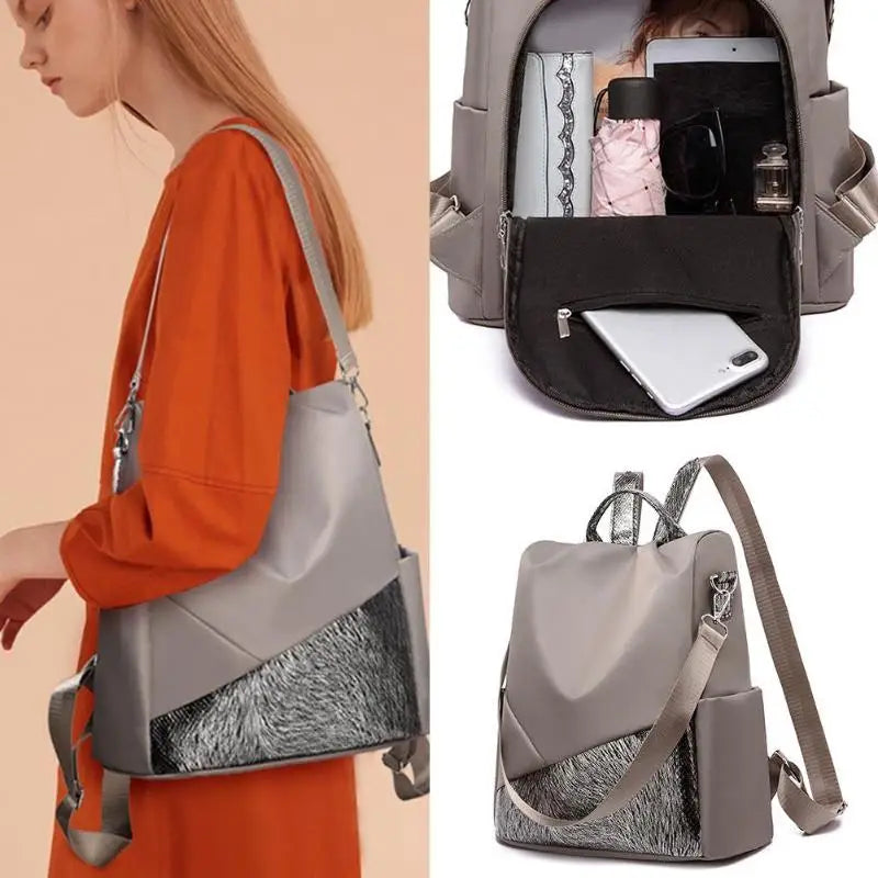 Anti-theft Travel Backpacks Women School Bags Casual Knapsack