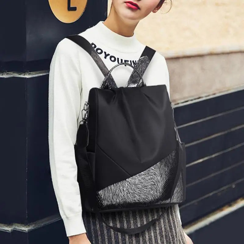 Anti-theft Travel Backpacks Women School Bags Casual Knapsack