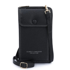 Multifunction Shoulder Bags Women Soft PU Leather Crossbody Phone Bags