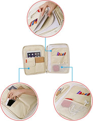 A4 Document Holder Travel Case for Laptop & Electronics