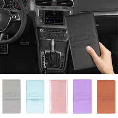 Car Registration Insurance Driver Documents Holder Cover