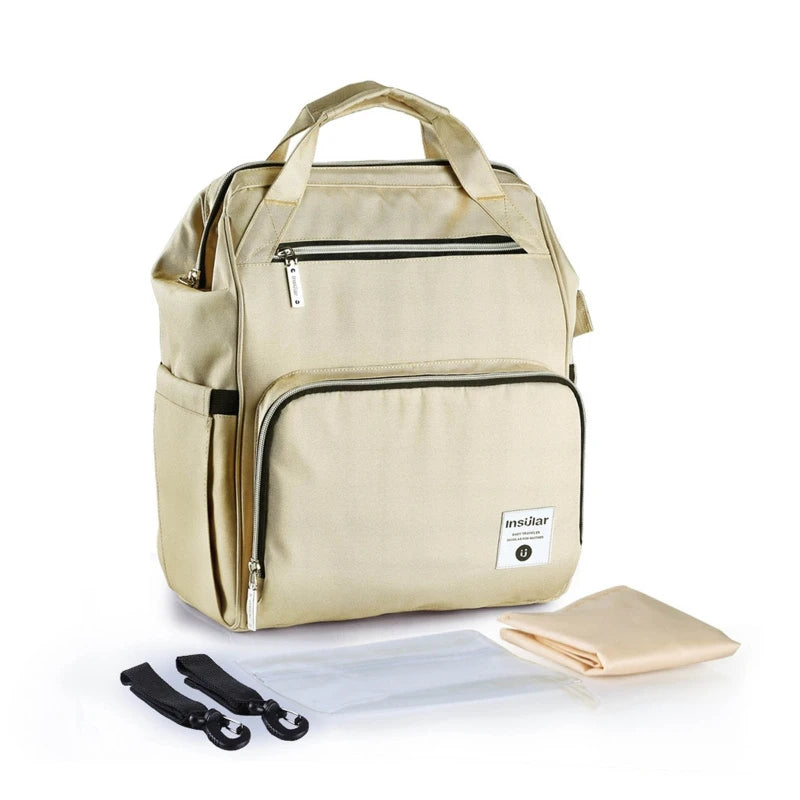Large Capacity Waterproof Mother-baby Backpack for Travel