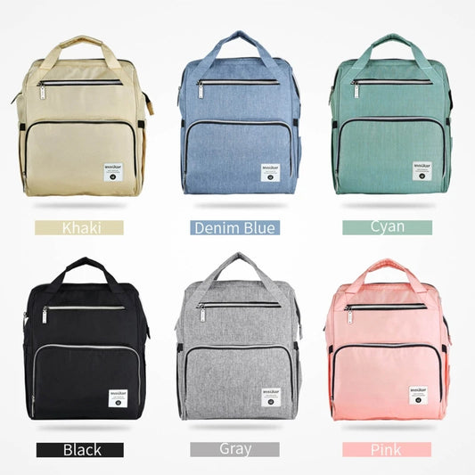 Large Capacity Waterproof Mother-baby Backpack for Travel