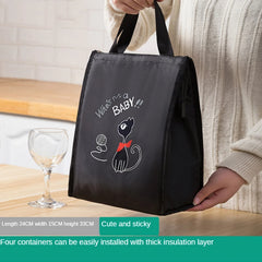 Multifunction Lunch Bag Outdoor Camping Hiking Picnic Kids Men Insulated Pouch