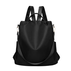 Multifunction Shoulders Backpack Women Oxford Cloth Travel School Bags