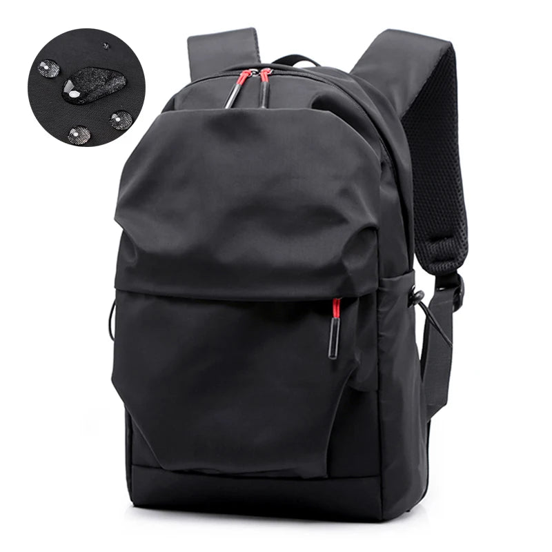 Waterproof Backpack Men Student School Bags Notebook 15.6 Inch Laptop Bag