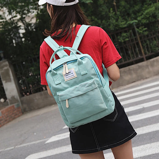 Youth Style Shoulder Bag Multifunction Backpack