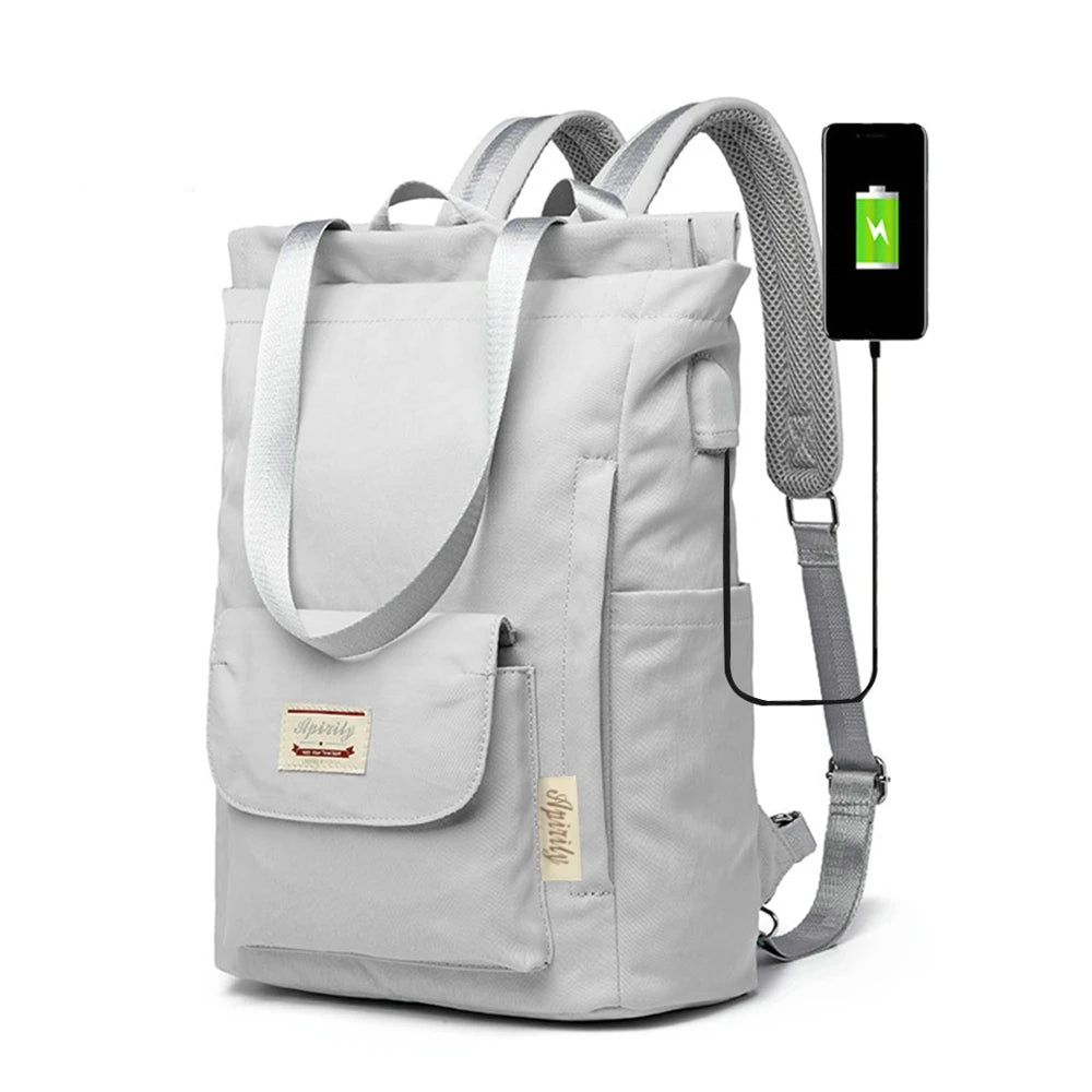 Multifunction Women Backpack School Bags For Girls Student Shoulder Bag