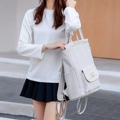 Multifunction Women Backpack School Bags For Girls Student Shoulder Bag
