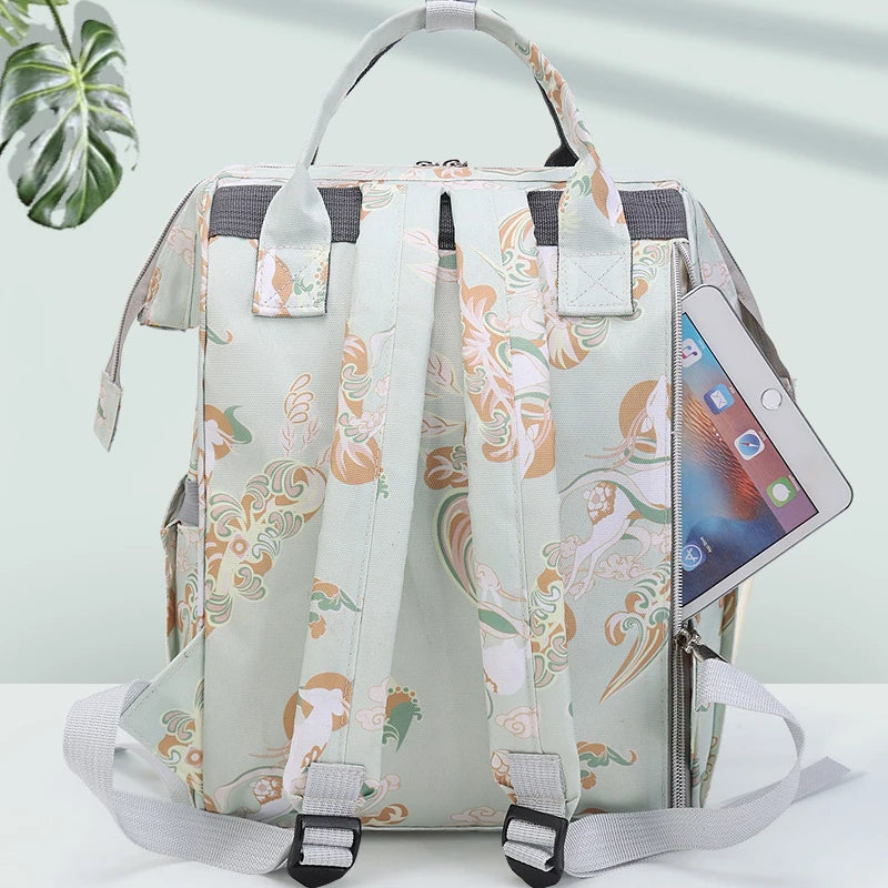 Mommy Diaper Bag Large Capacity Backpack