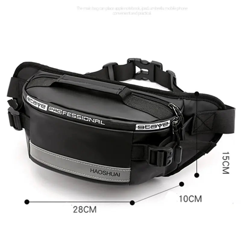 4in1 Chest Bag Men Summer Bag Reflective Small Hip Hop Handbag