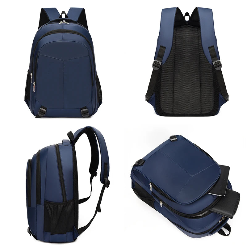 Men's Business Backpack | Oxford Cloth | 15.6" Laptop | Water Resistant