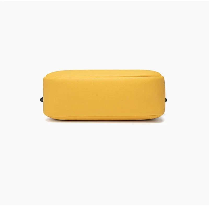 Multifunctional PU Leather Women Fashion Belt Bag Zipper Crossbody