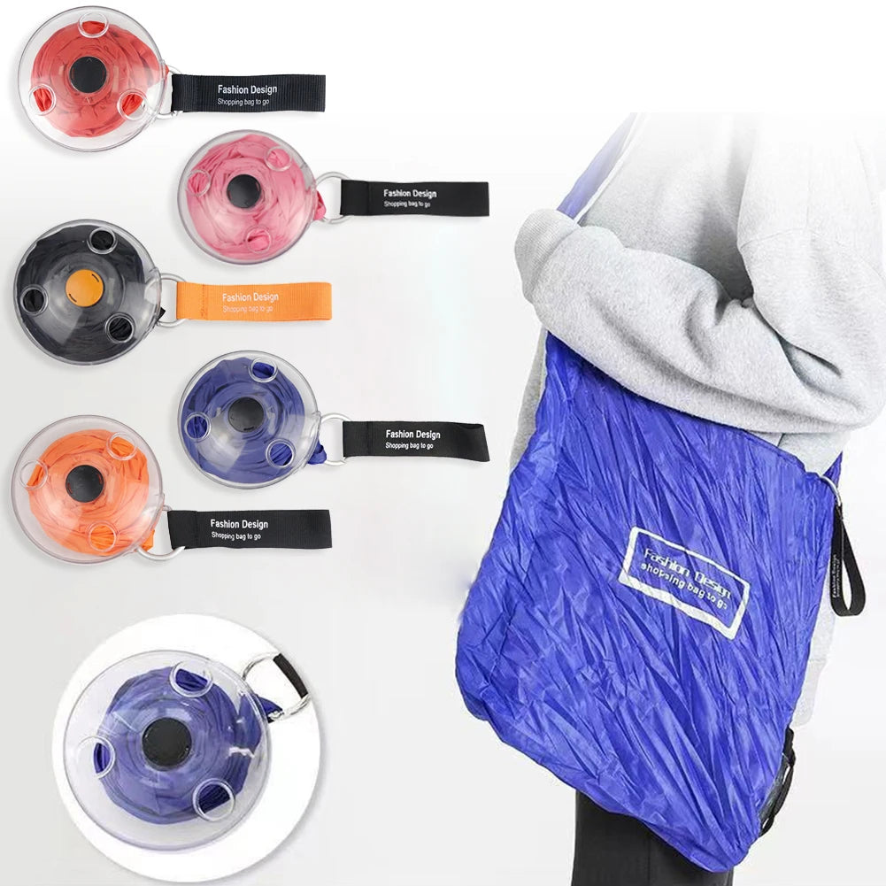 Eco Reusable Portable Folding Telescopic Shopping Bag