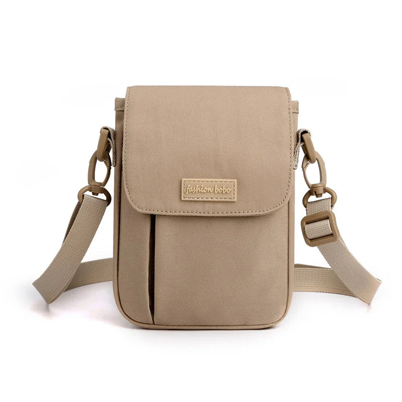 Waterproof Nylon Waist Bag Lightweight Casual Messenger Bag