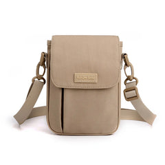 Waterproof Nylon Waist Bag Lightweight Casual Messenger Bag