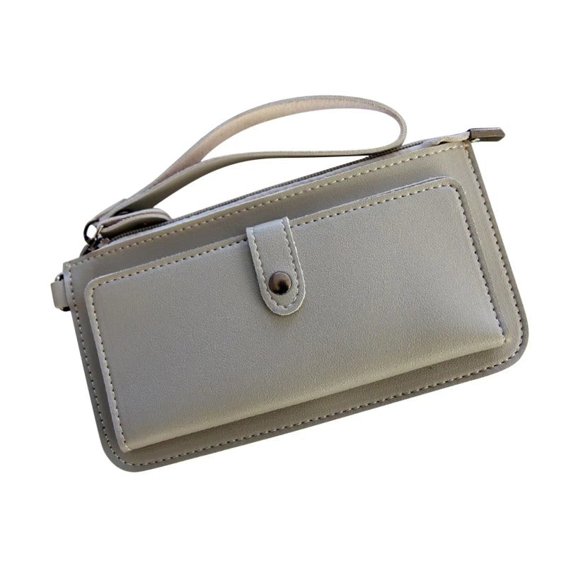 Multifunctional Women Wallet PU Leather Long Wallets Multi-card Clutch