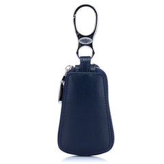 Leather Car Key Holders Housekeeper Retro Home Keychain Case