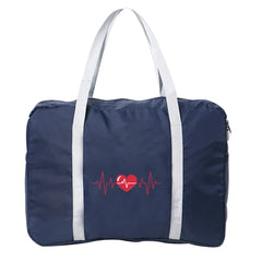 Love Print Waterproof Travel Bag Large Capacity Duffel