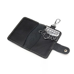 Men's Leather Key Organizer Belt Wear Housekeeper Keychain