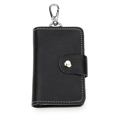Men's Leather Key Organizer Belt Wear Housekeeper Keychain