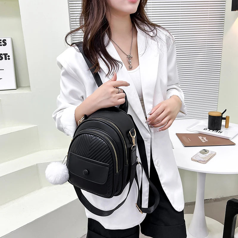 Large Capacity Waterproof Shoulder Bag Women's Backpack