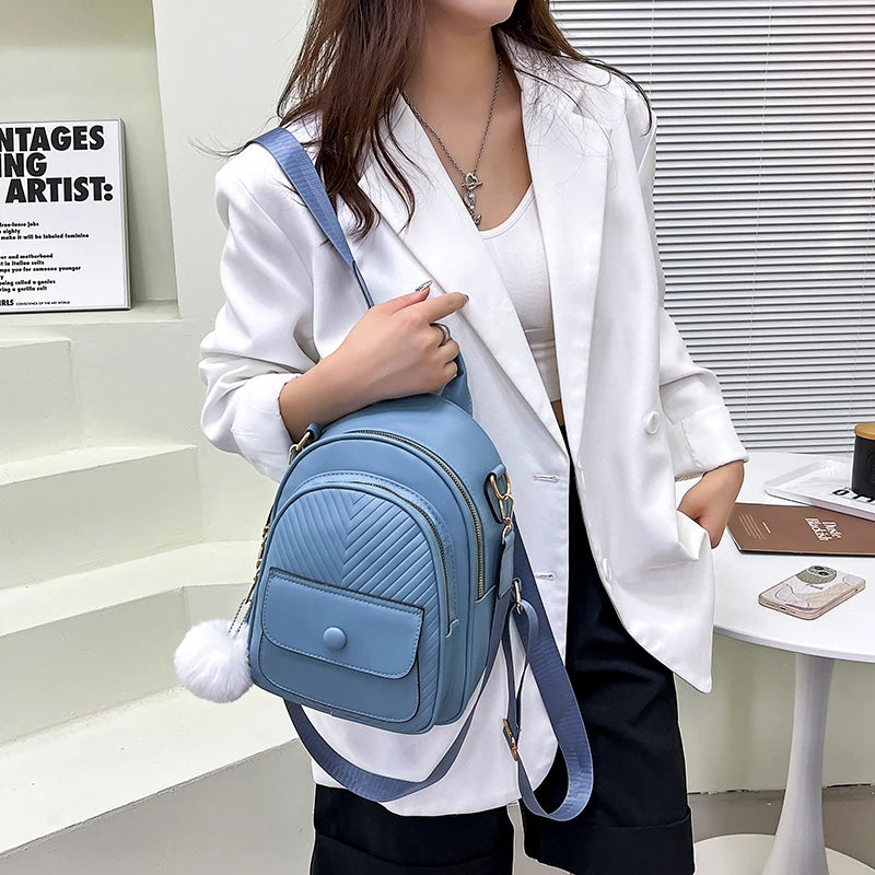 Large Capacity Waterproof Shoulder Bag Women's Backpack