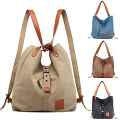 Large Capacity Canvas Women Shoulder Bag