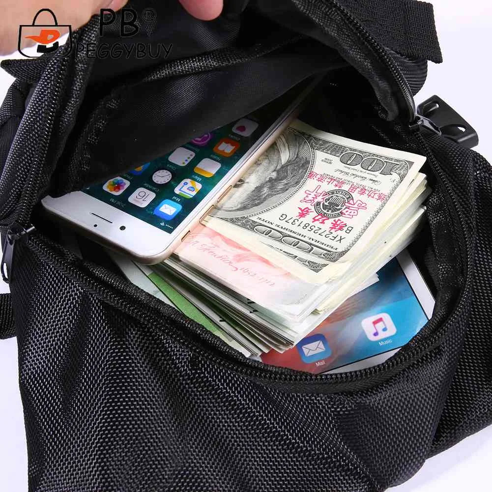 Men Drop Leg Belt Bag Waterproof Molle Thigh Waist Fanny Pack