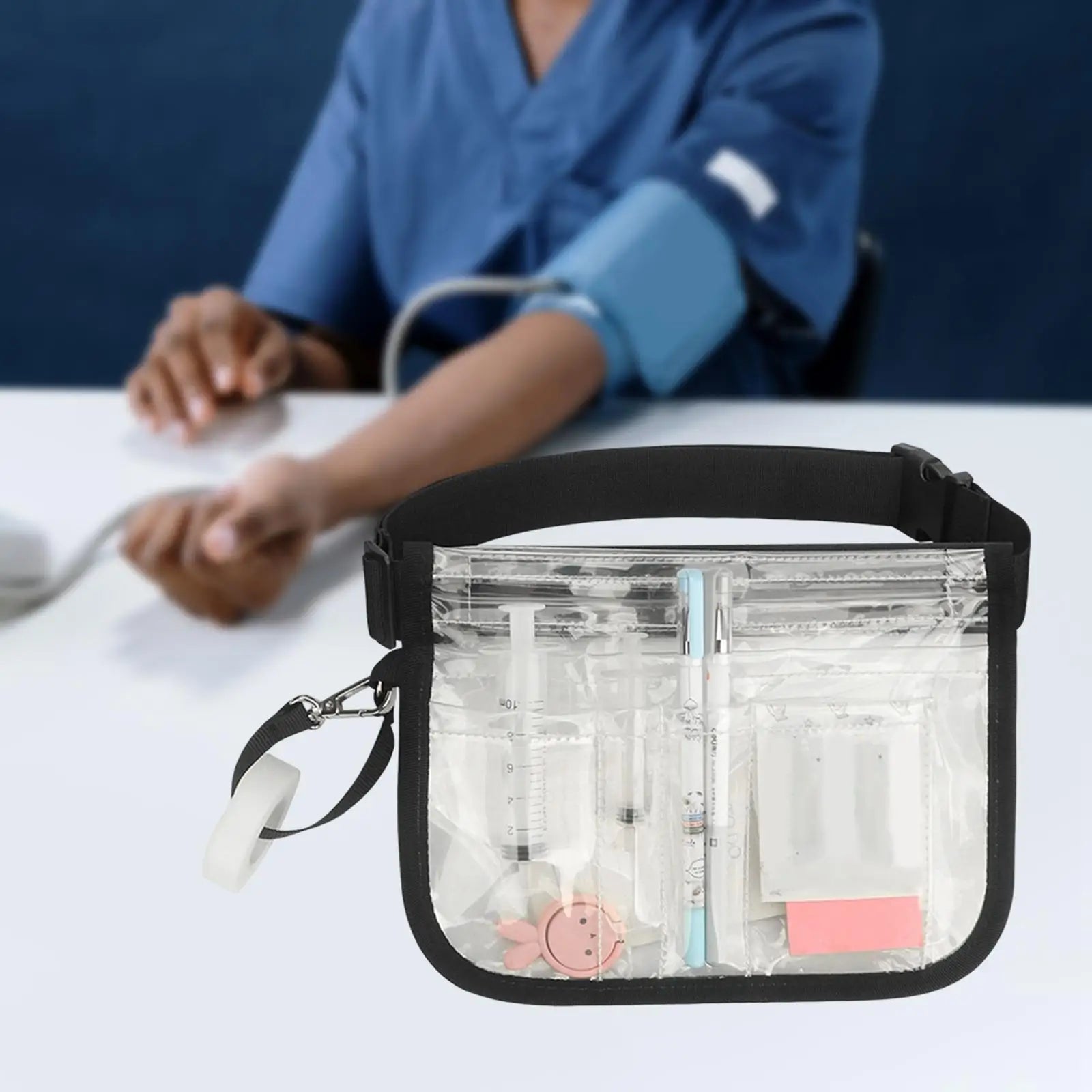 Nurse Waist Bag Adjustable Fanny Pack Tool Hip Bag (Tools Not Included)