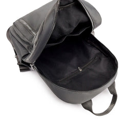 Solid Shoulder Bags Multi-Pocket Large-Capacity Backpack
