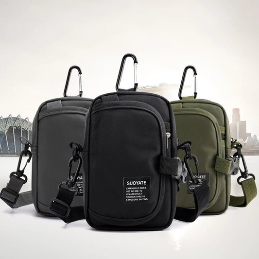 Multifunctional Waist Pack Men Nylon Pouch Waterproof Bag