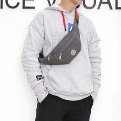 Waterproof Multi Pocket Unisex Shoulder Bag