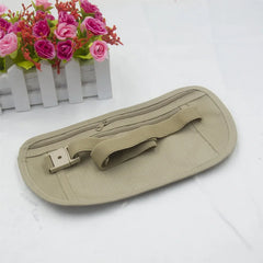 Waterproof Hidden Wallet Slim Security Pockets Passport Money Travel