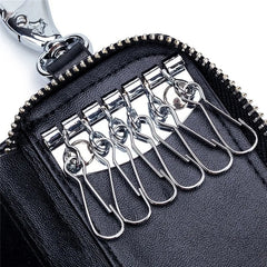 Leather Women Key Wallet - Housekeeper
