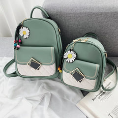 Women's Multi-Use Small Backpack & Messenger Bag